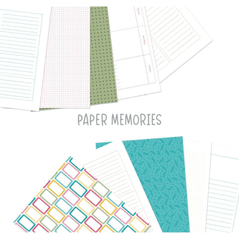Life Story Inserts 6x8 A Story Of Blooming Days