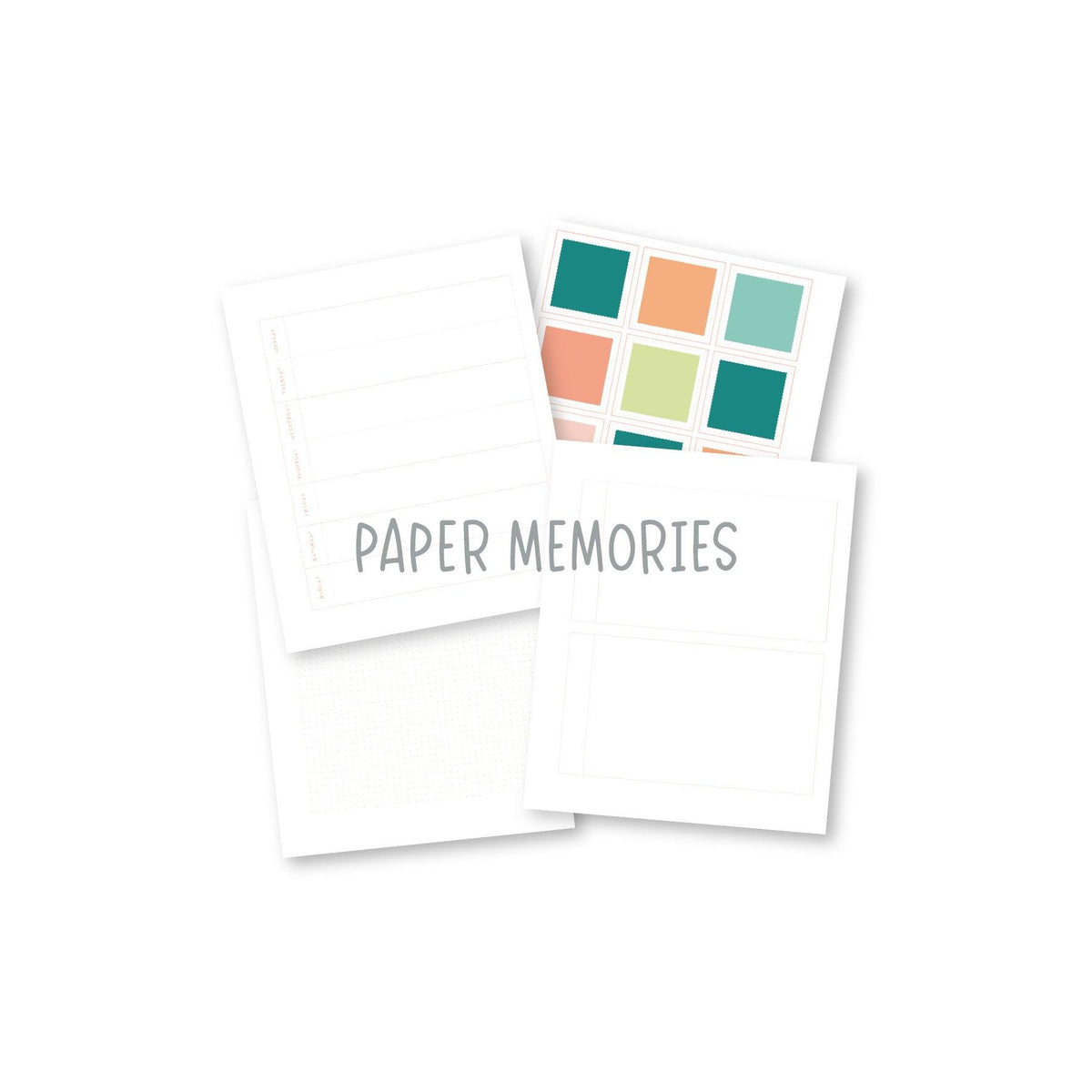 Life Story Inserts 6x8 A Story Of Joyful Days