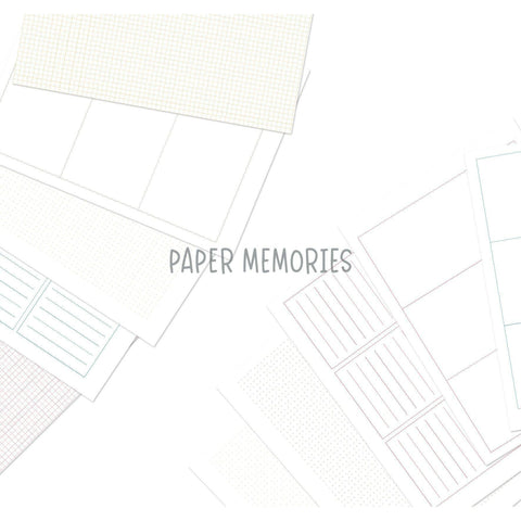 Life Story Inserts 8x6 A Story Of Blooming Days