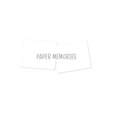 Life Story Inserts 8x6 White
