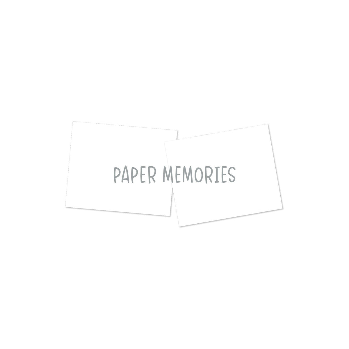 Life Story Inserts 8x6 White