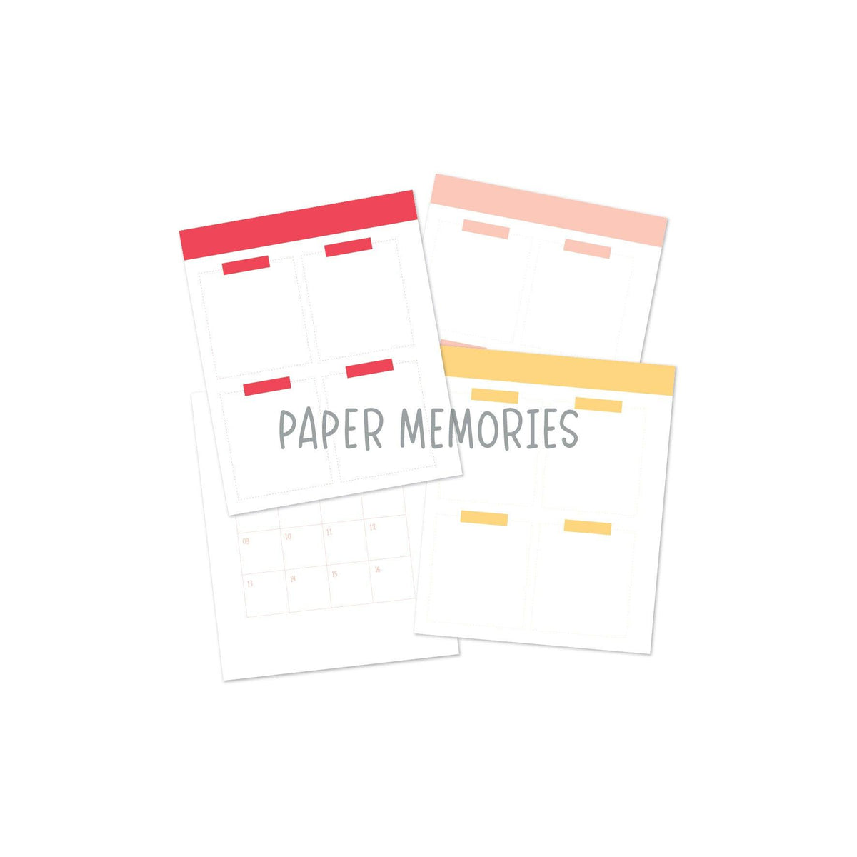 Life Story Inserts Summer Memories