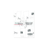 Month & Year 3x4" Cards 2024