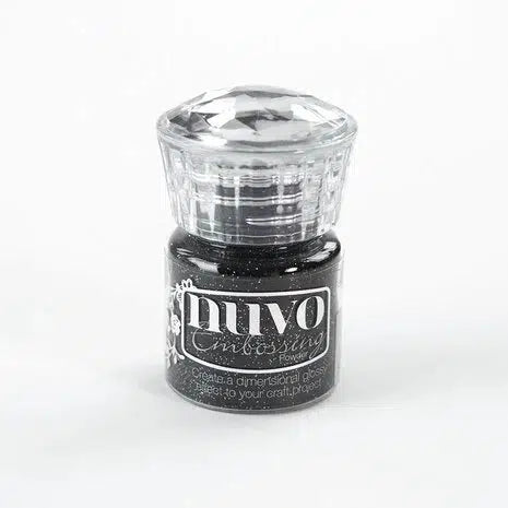 Nuvo Embossing Powder - Glitter Noir