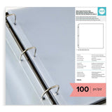 Page Protectors 12x12" Single pocket (100)