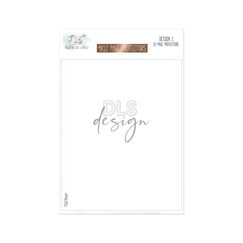 Page Protectors 9x12" Design 1