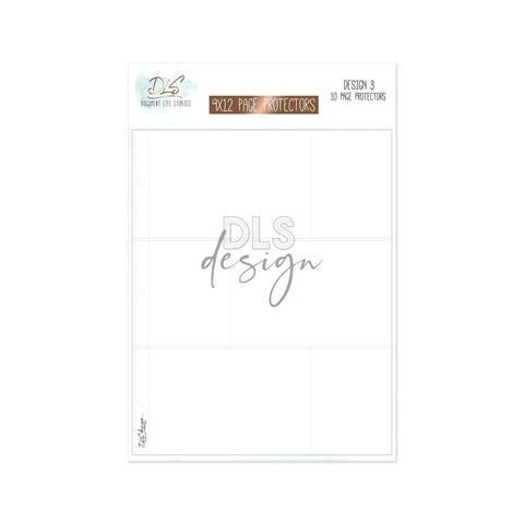 Page Protectors 9x12" Design 3