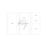 Page Protectors 3x8"
