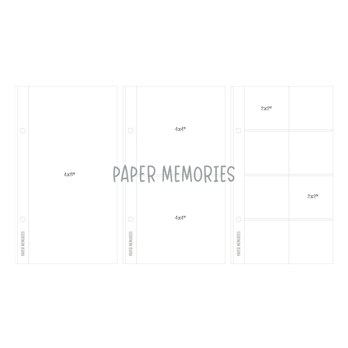 Page Protectors 4x8"