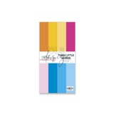 Paper Pad 4x8" Cardstock Three Little Words