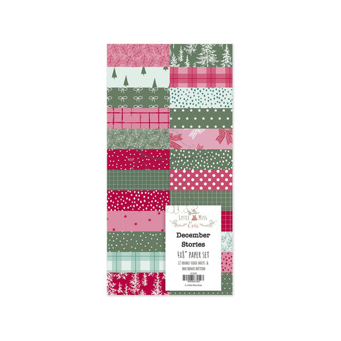 Paper Pad 4x8" December Stories [Pre-order]