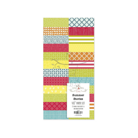 Paper Pad 4x8" Summer Stories