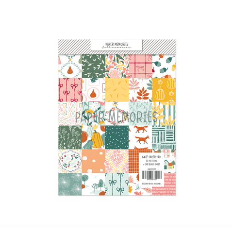 Paper Pad 6x8" Fall Memories