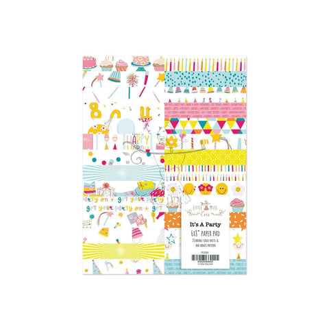 Paper Pad 6x8" It's A Party