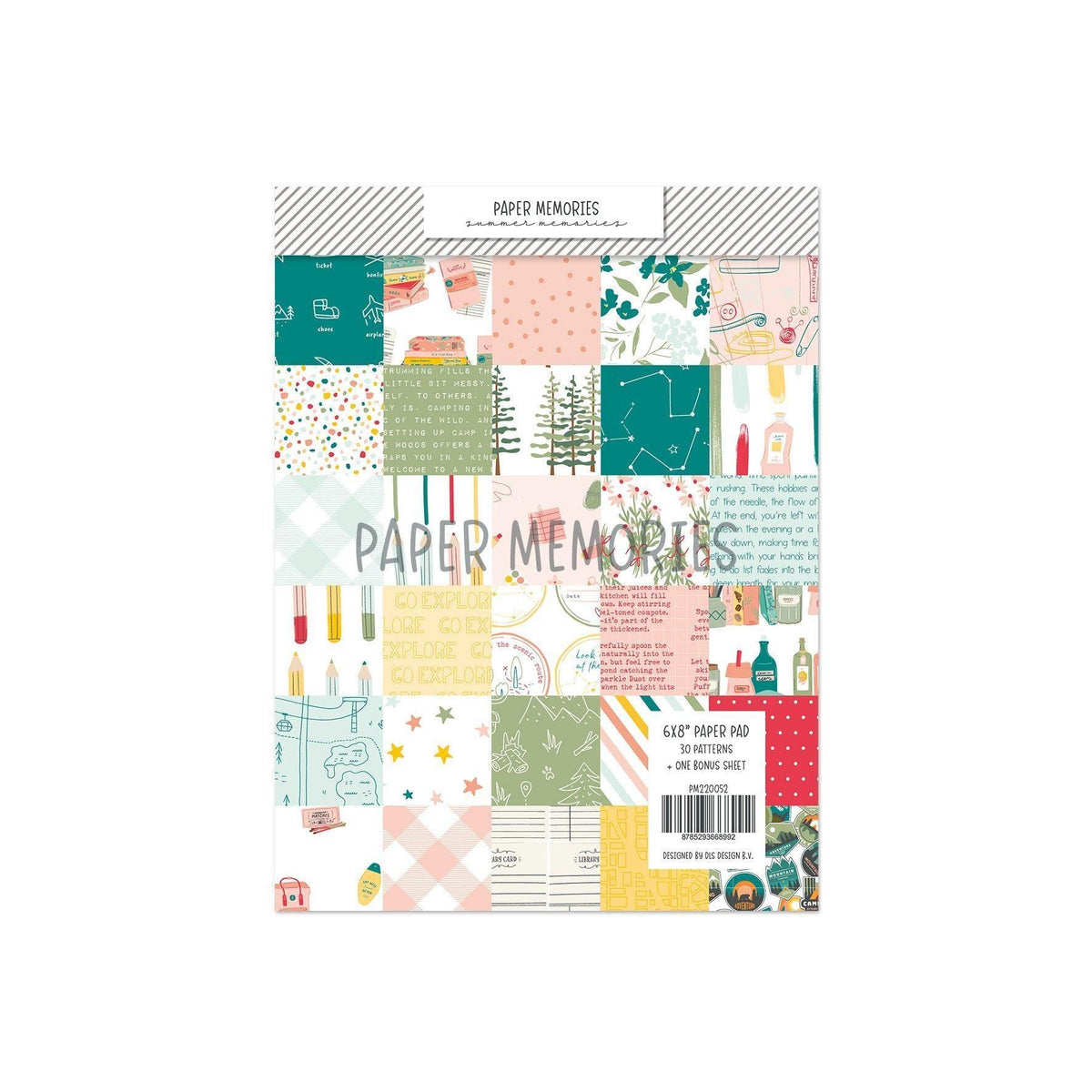 Paper Pad 6x8" Summer Memories