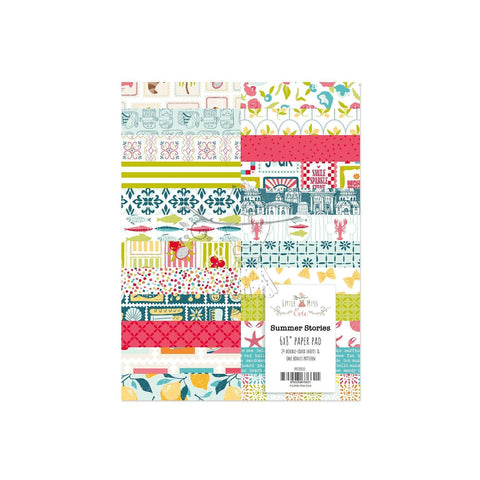 Paper Pad 6x8" Summer Stories