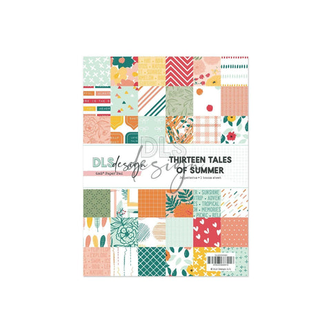Paper Pad 6x8" Thirteen Tales Of Summer