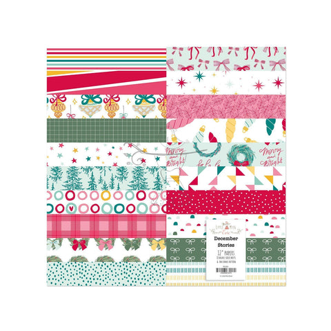 Paper Set 12" December Stories