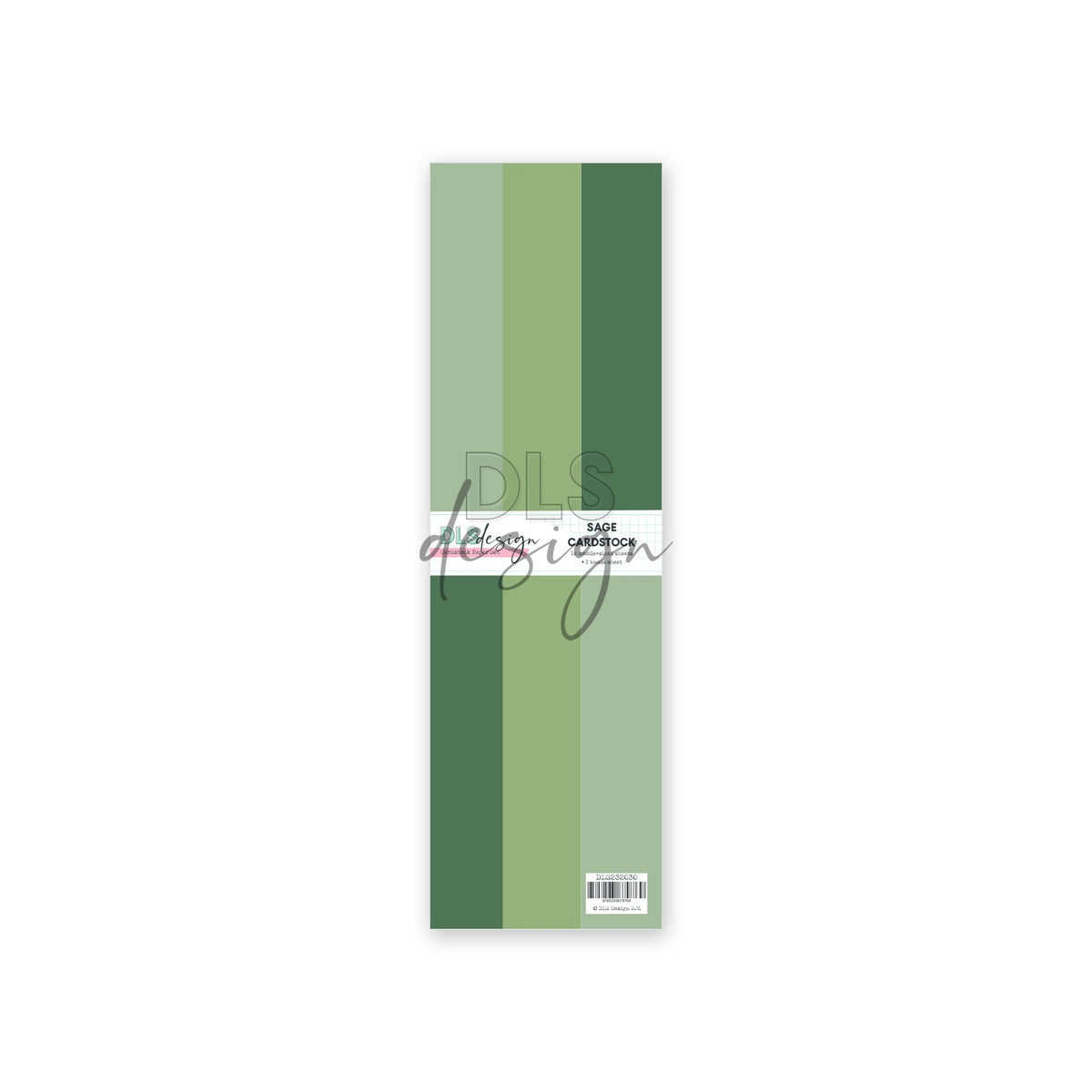 Paper Set 3x8" Cardstock Essentials Sage
