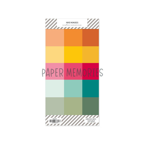 Paper Set 4x8" Cardstock Winter Memories
