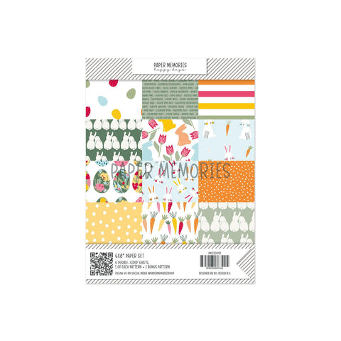 Paper Set 6x8" Spring Memories - Hoppy Days