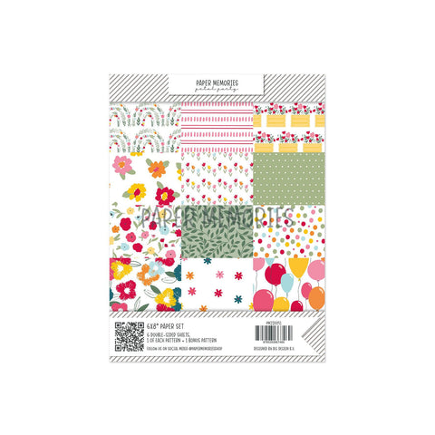 Paper Set 6x8" Spring Memories - Petal Party