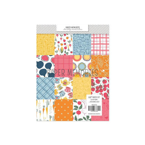 Paper Set 6x8" Tasty Moments