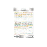 Paper Word Stickers Fall Memories - Cozy Comforts