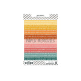 Paper Word Stickers Fall Memories NL
