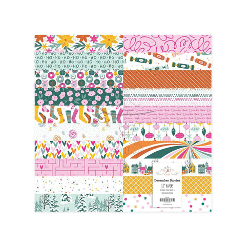 Paper set 12" December Stories