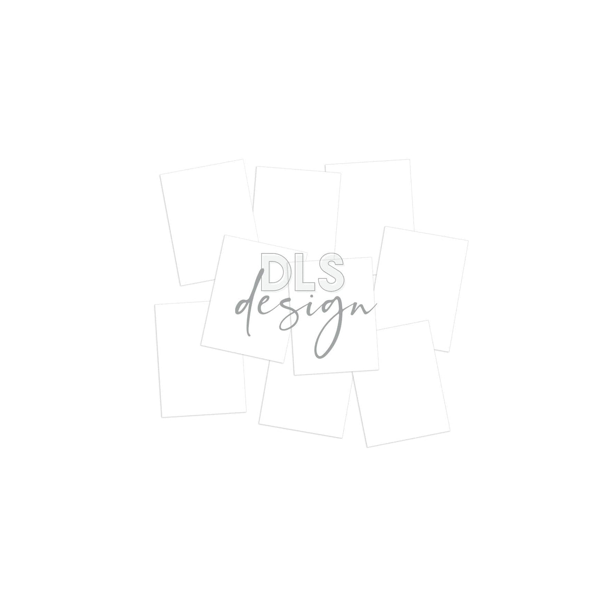 Pocket Pages Cards 3x4" White