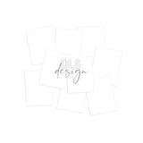 Pocket Pages Cards 4x6" White - 50 Sheets