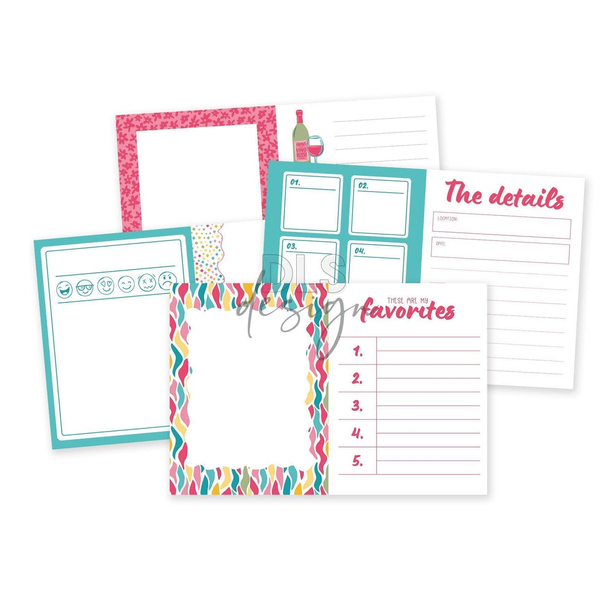 Pocket Pages set 4x6 A Story Of Blooming Days