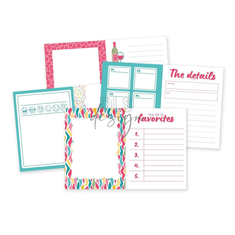 Pocket Pages set 4x6 A Story Of Blooming Days