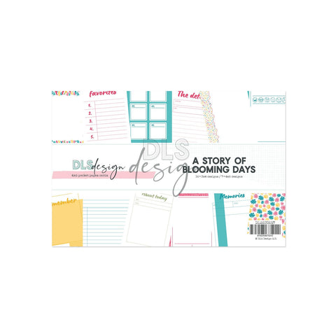 Pocket Pages set 4x6 A Story Of Blooming Days