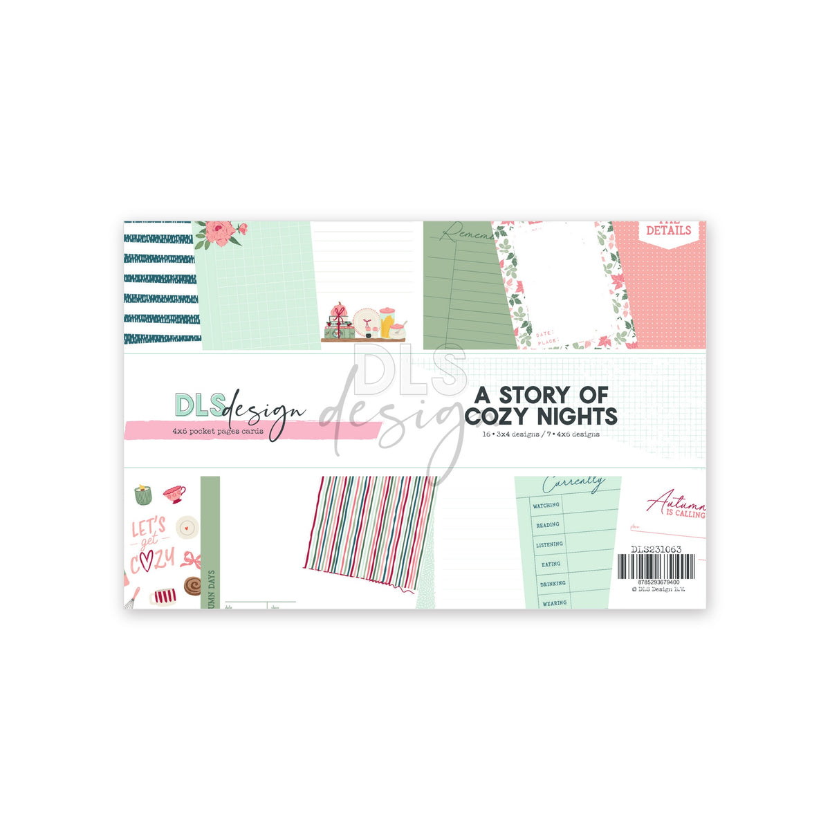 Pocket Pages set 4x6 A Story Of Cozy Nights