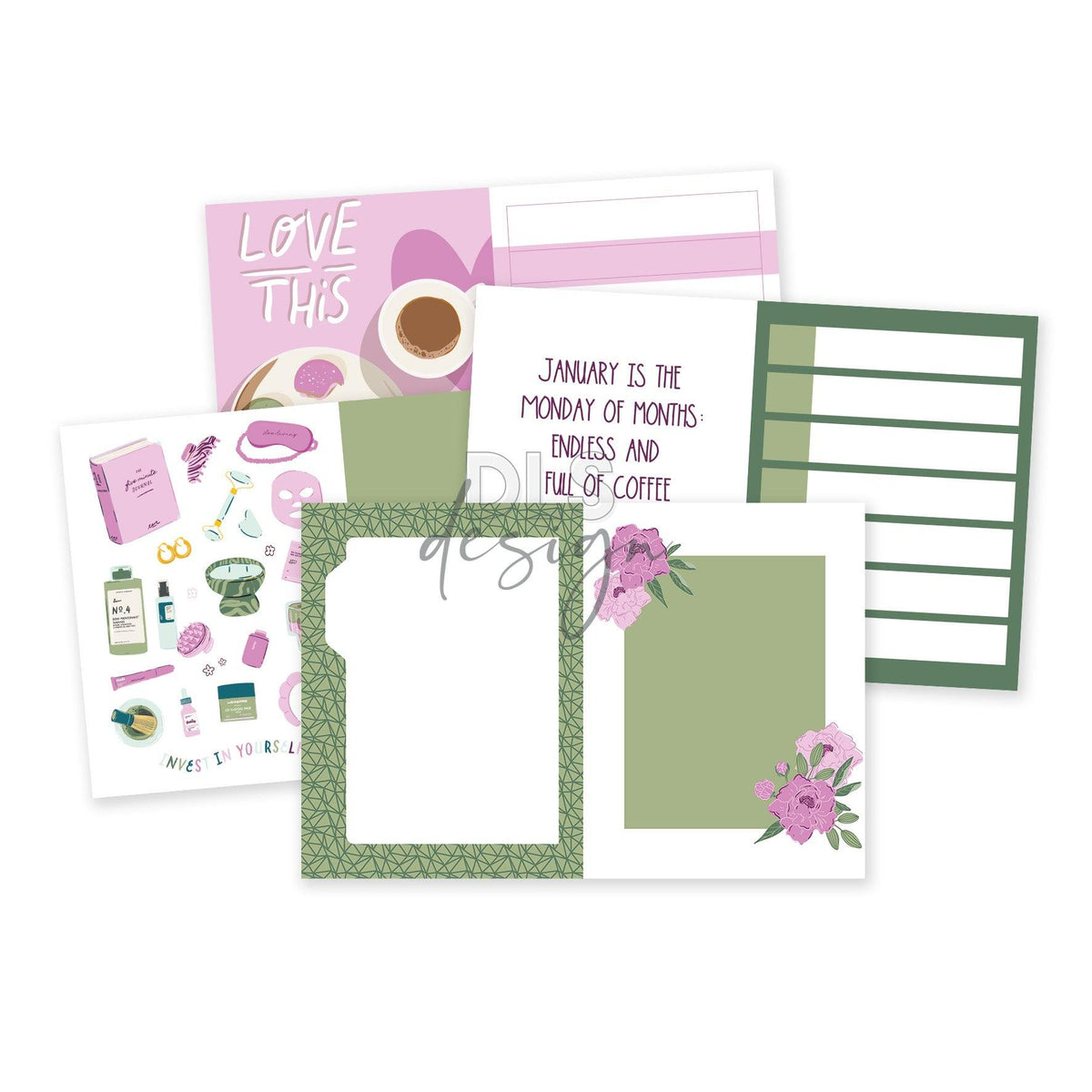 Pocket Pages set 4x6 A Story Of New Beginnings