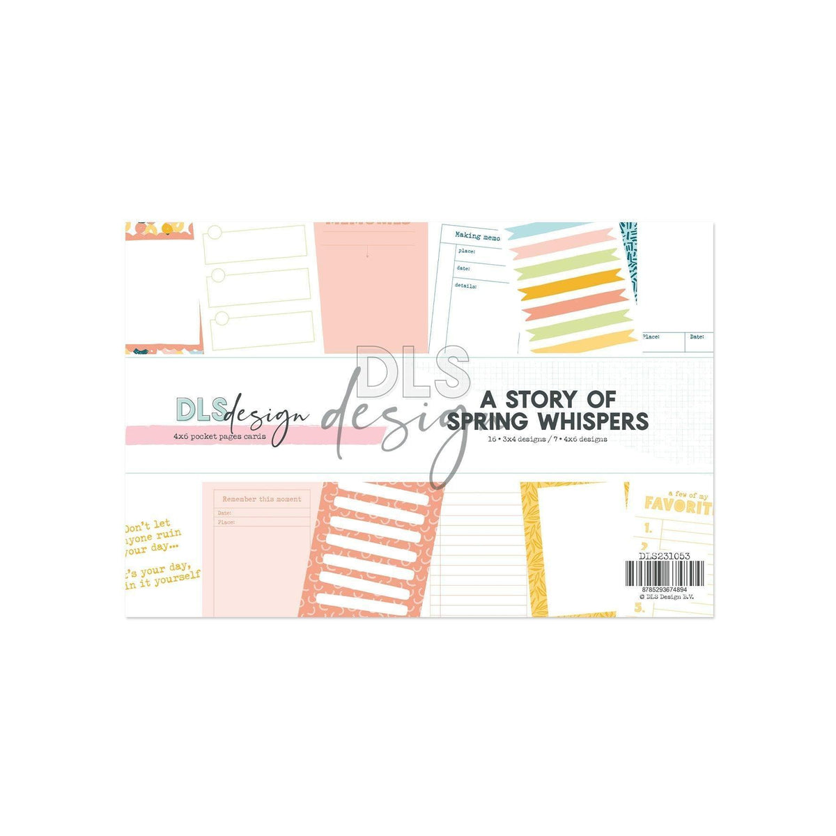 Pocket Pages set 4x6 A Story Of Spring Whispers