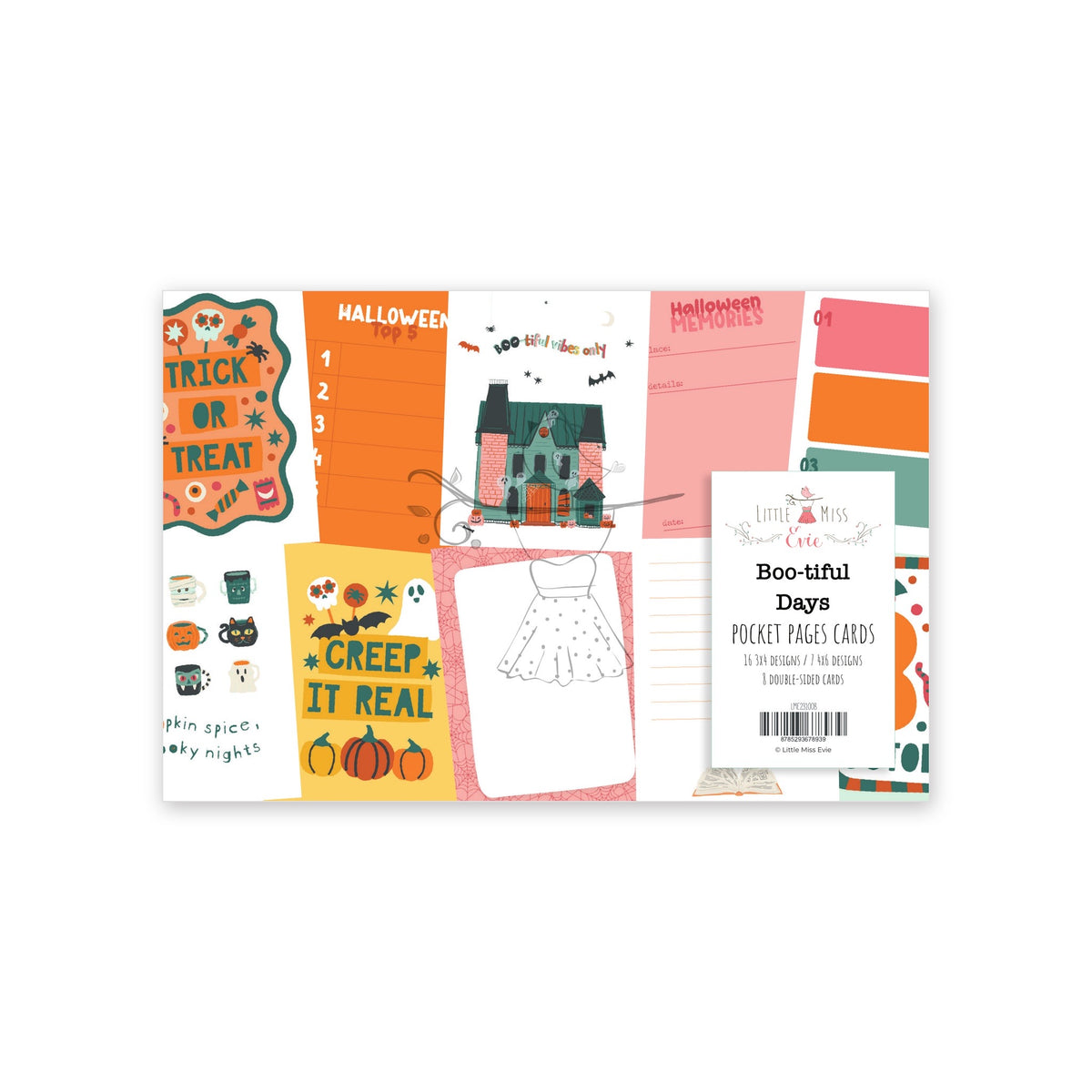 Pocket Pages set 4x6 Boo-tiful Days