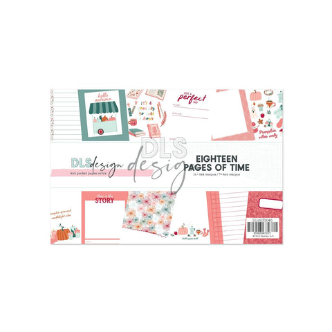 Pocket Pages set 4x6 Eighteen Pages Of Time