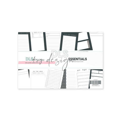 Pocket Pages set 4x6 Essentials - Black & White