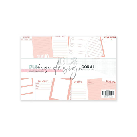 Pocket Pages set 4x6 Essentials - Coral