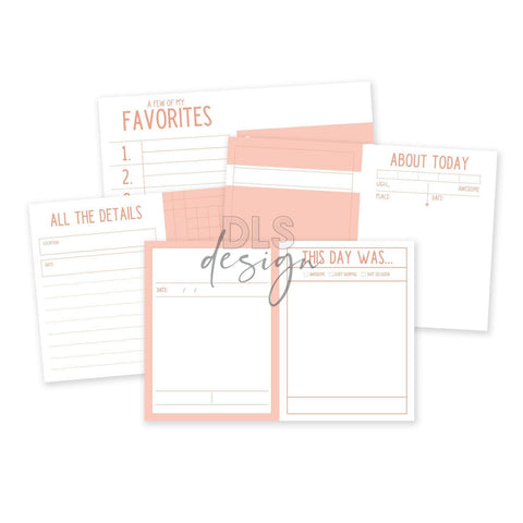 Pocket Pages set 4x6 Essentials Peach