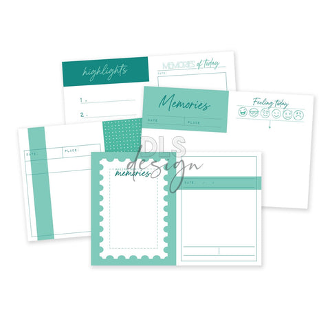 Pocket Pages set 4x6 Essentials Peacock
