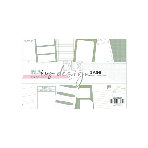 Pocket Pages set 4x6 Essentials Sage