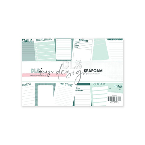 Pocket Pages set 4x6 Essentials - Seafoam