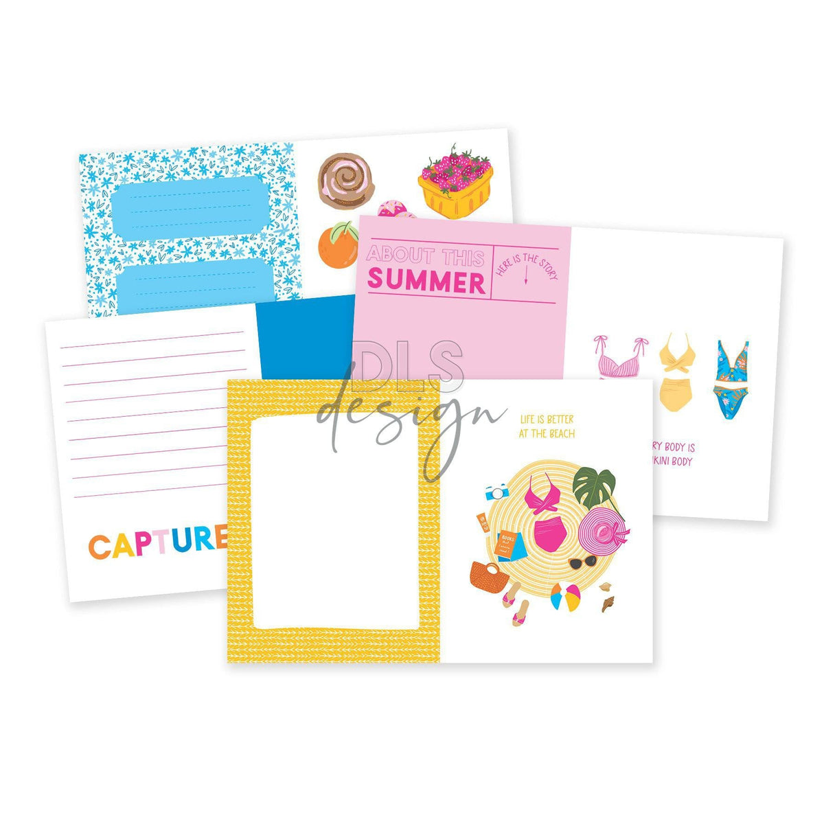 Pocket Pages set 4x6 Three Little Words