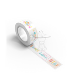 Post Stamp Washi Summer Stories Words