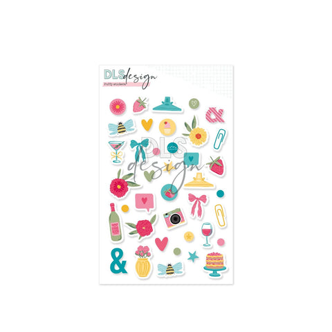 Puffy Stickers A Story Of Blooming Days