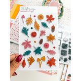 Puffy Stickers A Story Of Falling Leaves